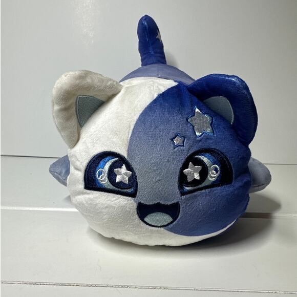 Aphmau MeeMeows Moon Cat 2023 Plush 11" Litter 4 Celestial Collection Blue Cream - Picture 2 of 11